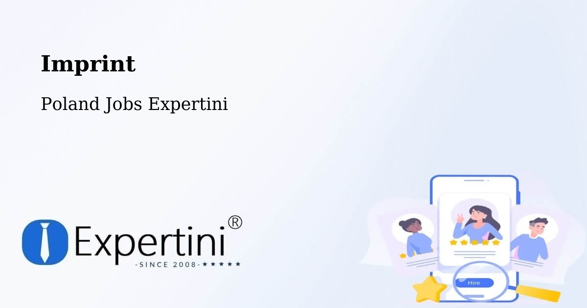 Imprint – Powiat Elbląski - Poland Jobs Expertini