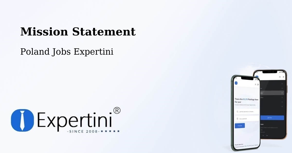 Corporate Mission – Powiat Elbląski - Poland Jobs Expertini